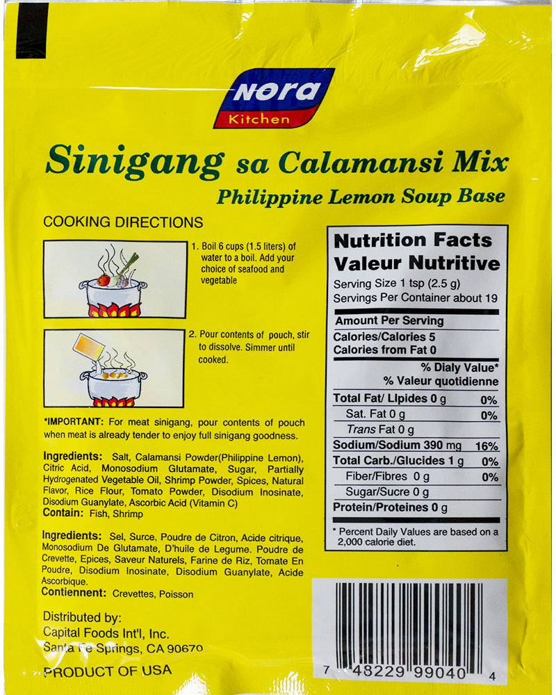 Calamansi Sinigang Mix - Easy to Prep