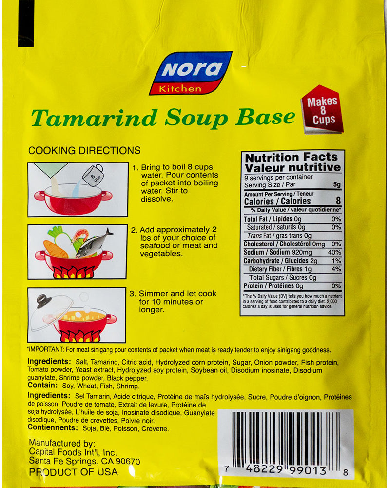 Tamarind Soup Base (No MSG) - Easy to Prep