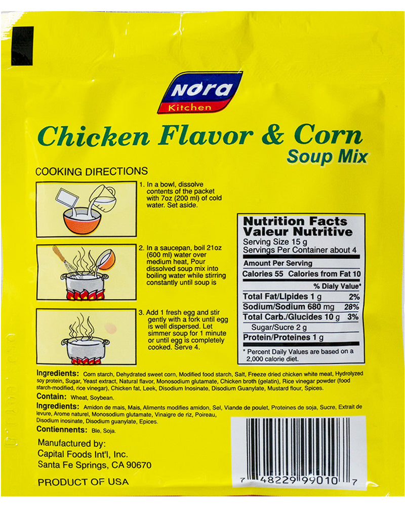 Chicken & Corn Soup - Easy to Prep