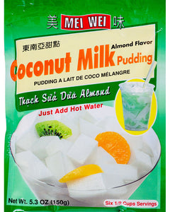 Coconut milk pudding - Almond Flavor - Easy to Prep