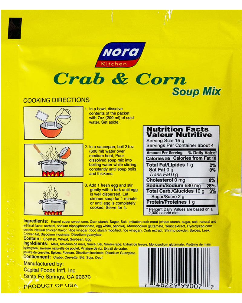 Crab & Corn soup - Easy to Prep
