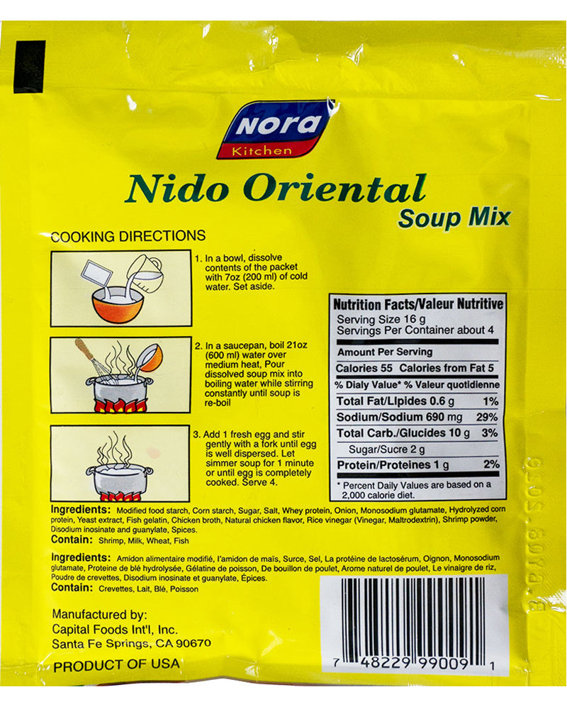Nido Oriental soup - Easy to Prep