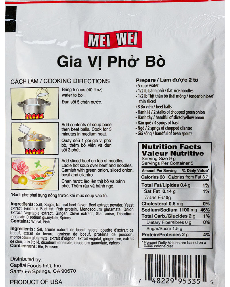 Vietnamese PHO soup base - Easy to Prep
